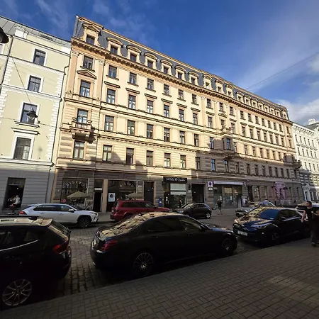 公寓 Martina Cozy Blaumana 里加